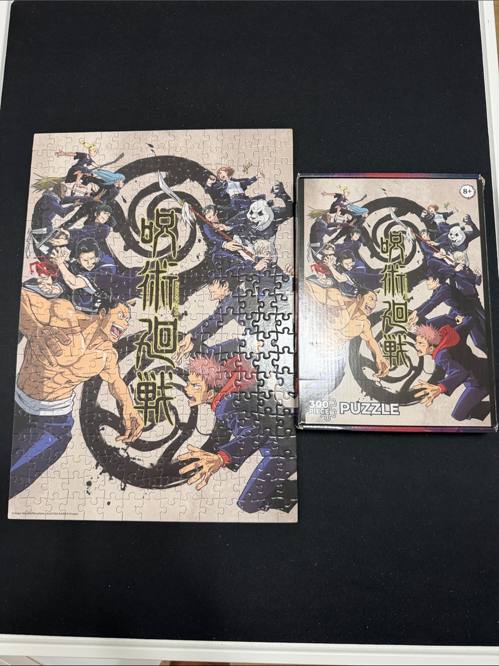 Anime Character 300-Piece Puzzle - Beige & Black (Brand Unspecified)